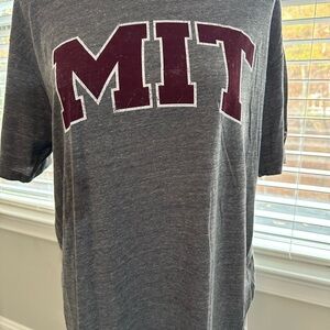League Gray and Maroon MIT T-Shirt